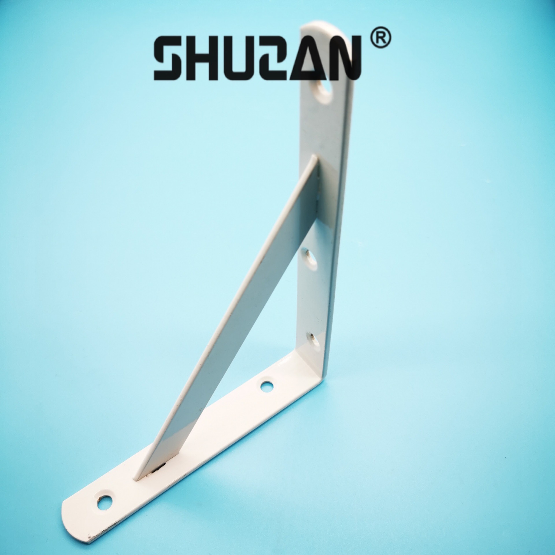 Factory Direct Sales Of Iron White Brackets, Angle Iron Fixed Brackets, Furniture Hardware Accessories Item Picture