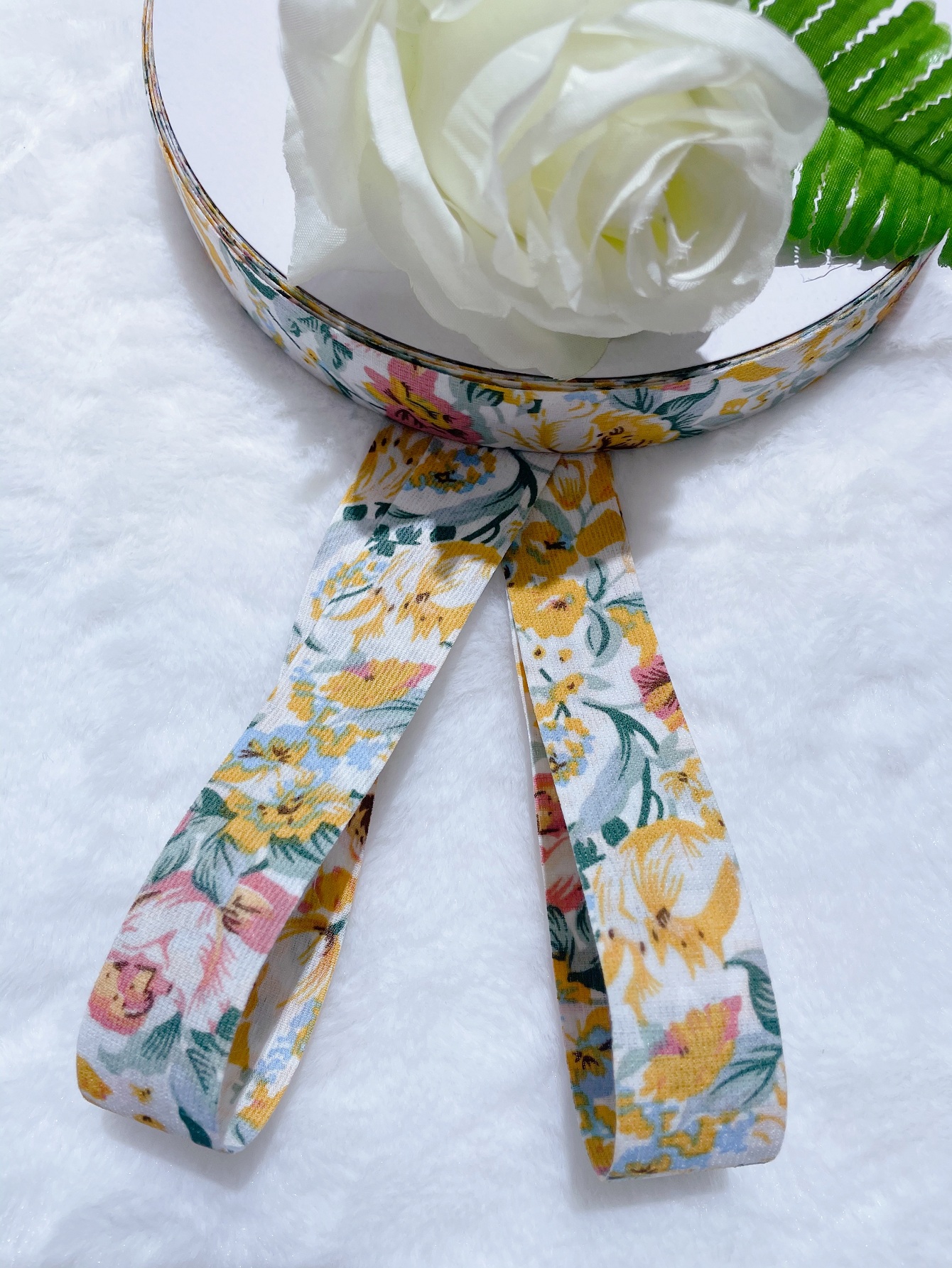 Factory Direct Sales Of New 2.5 Cm Double-Sided Printed Material Jewelry With Packaging Belt Specification drawing