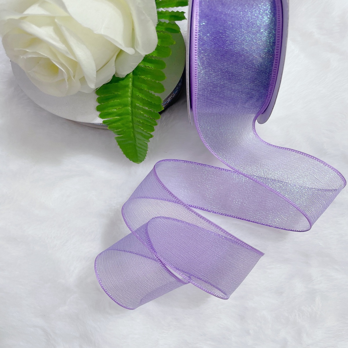 Factory Direct Sales New 23.8Cm Bright Silk Ribbon Jewelry Belt Packaging Belt details Picture