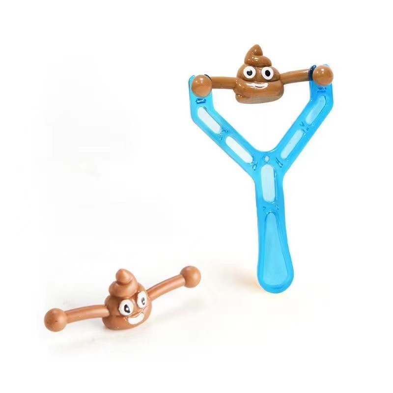 Creative catapult poop slingshot