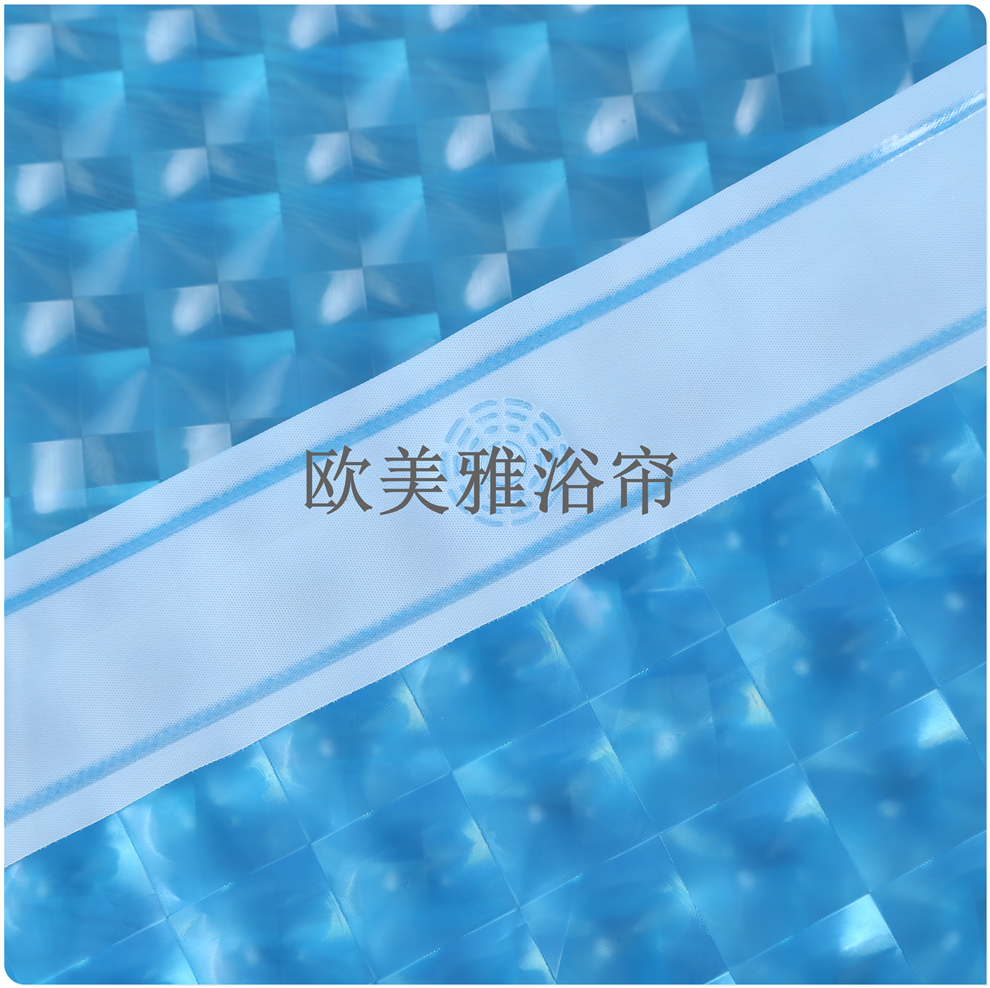 Shower curtain Waterproof mildew resistant thickened curtain Bathroom partition curtain perforation-free door curtain Shower curtain Item Picture