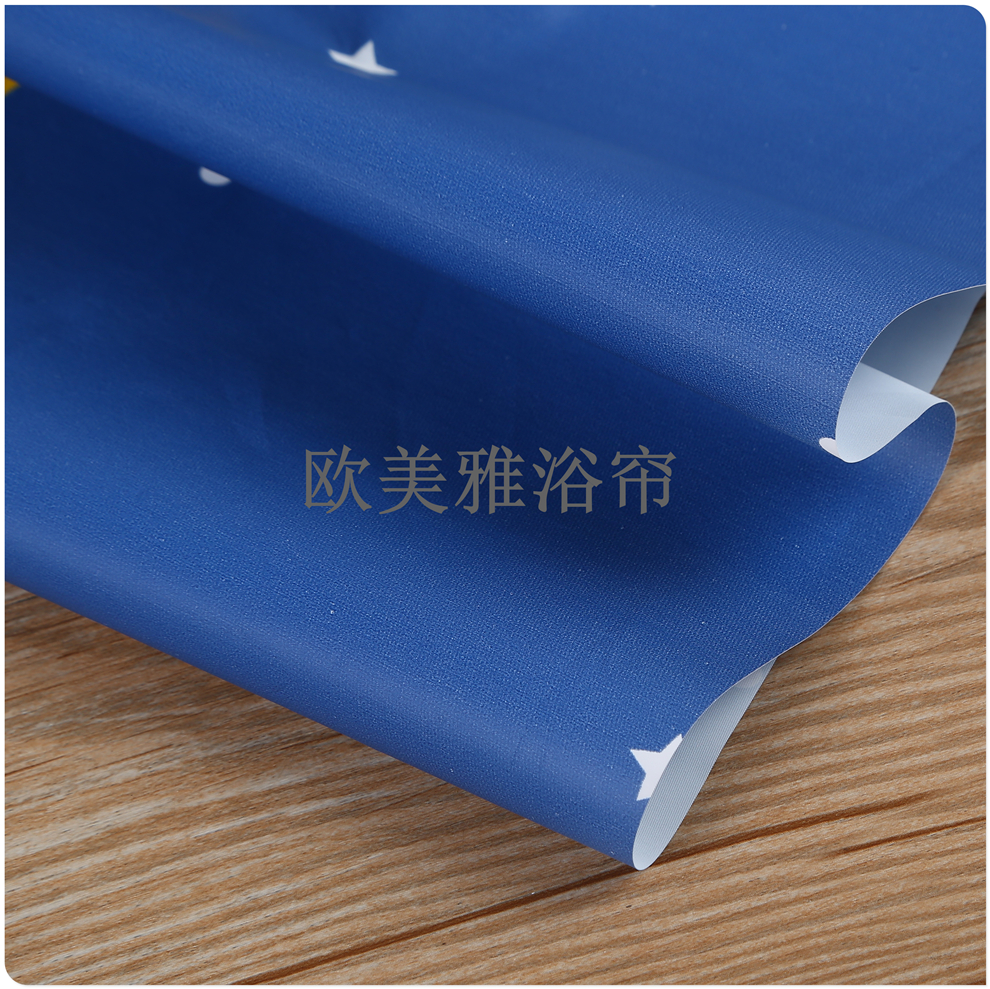 Bathroom waterproof shower curtain set thickened mildew proof bath partition curtain shower curtain bathroom door curtain hanging curtain free of drilling Item Picture