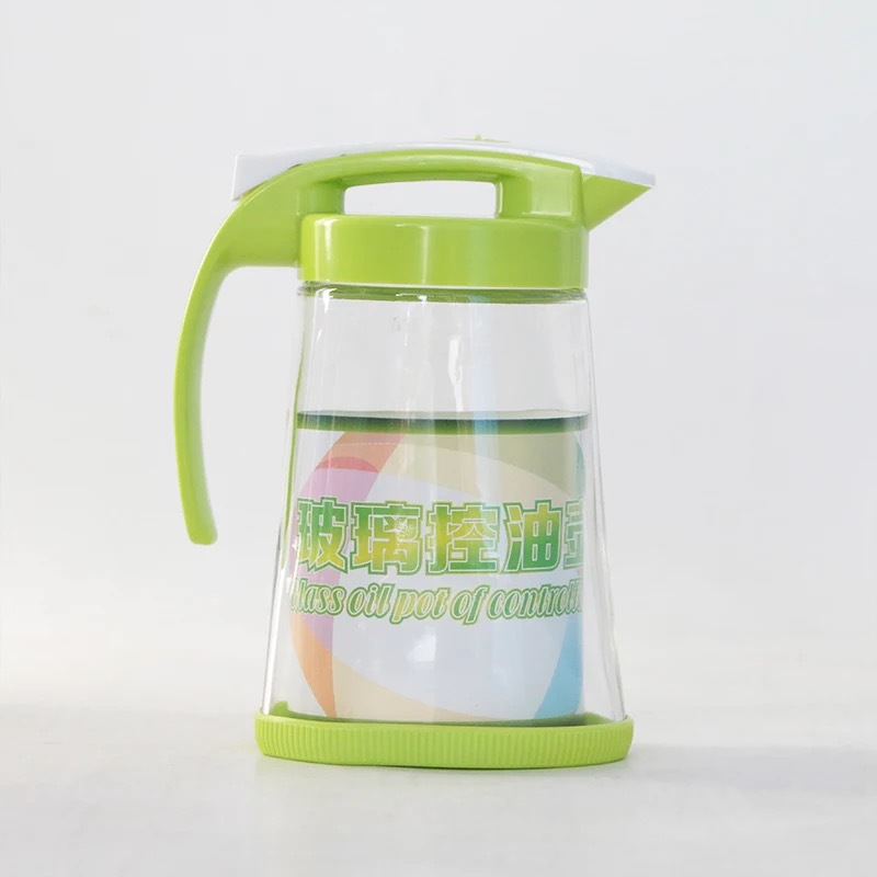 Kitchen new glass ration oil pot