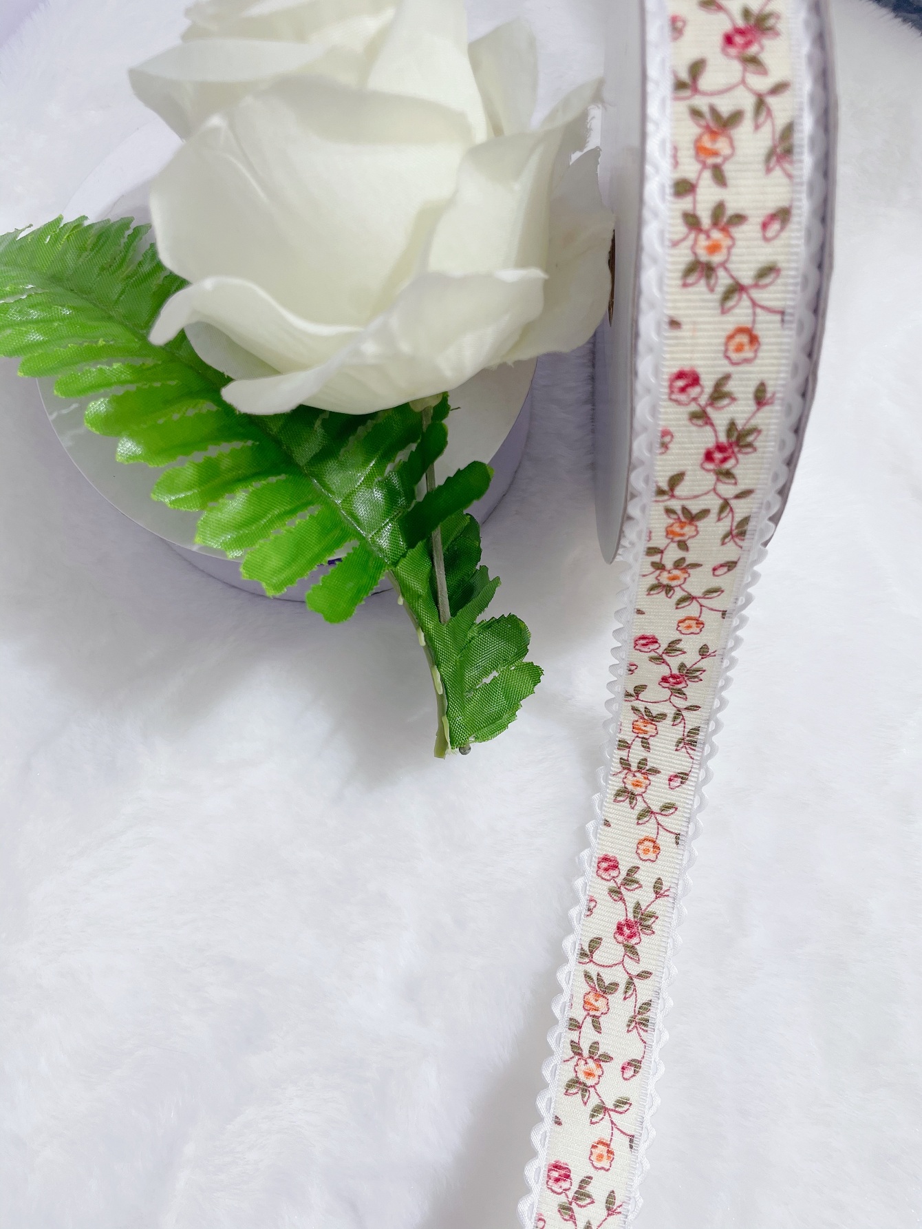 Factory Direct Sales New 2.5 Cm Double-Sided Small Cloth Jewelry With Packaging Belt Specification drawing