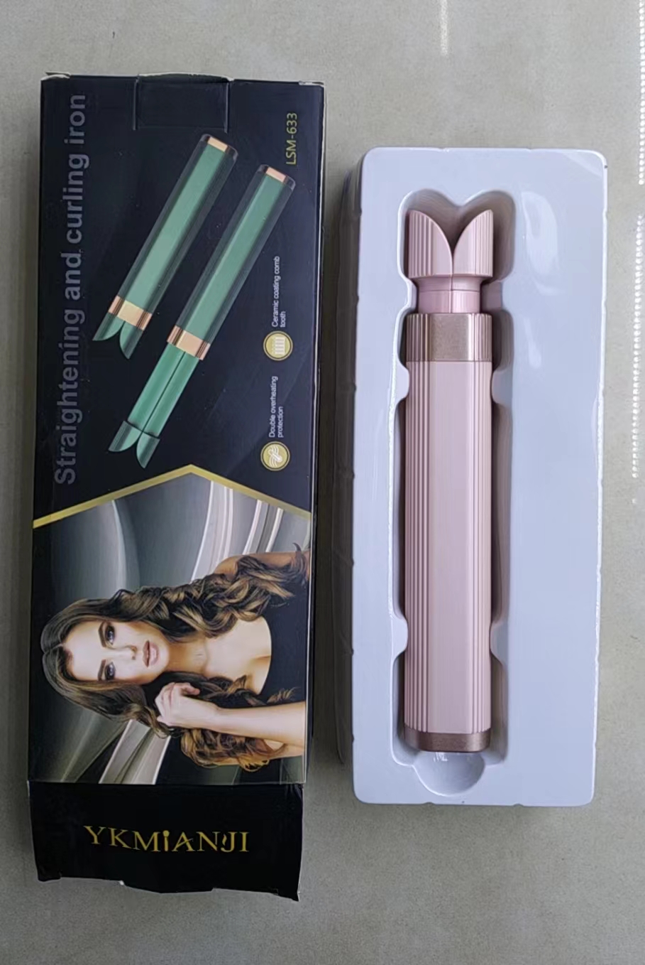 伸缩卷发直发棒 家用直发器 卷发直发器详情1