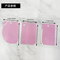 Pastry knife cream scraper