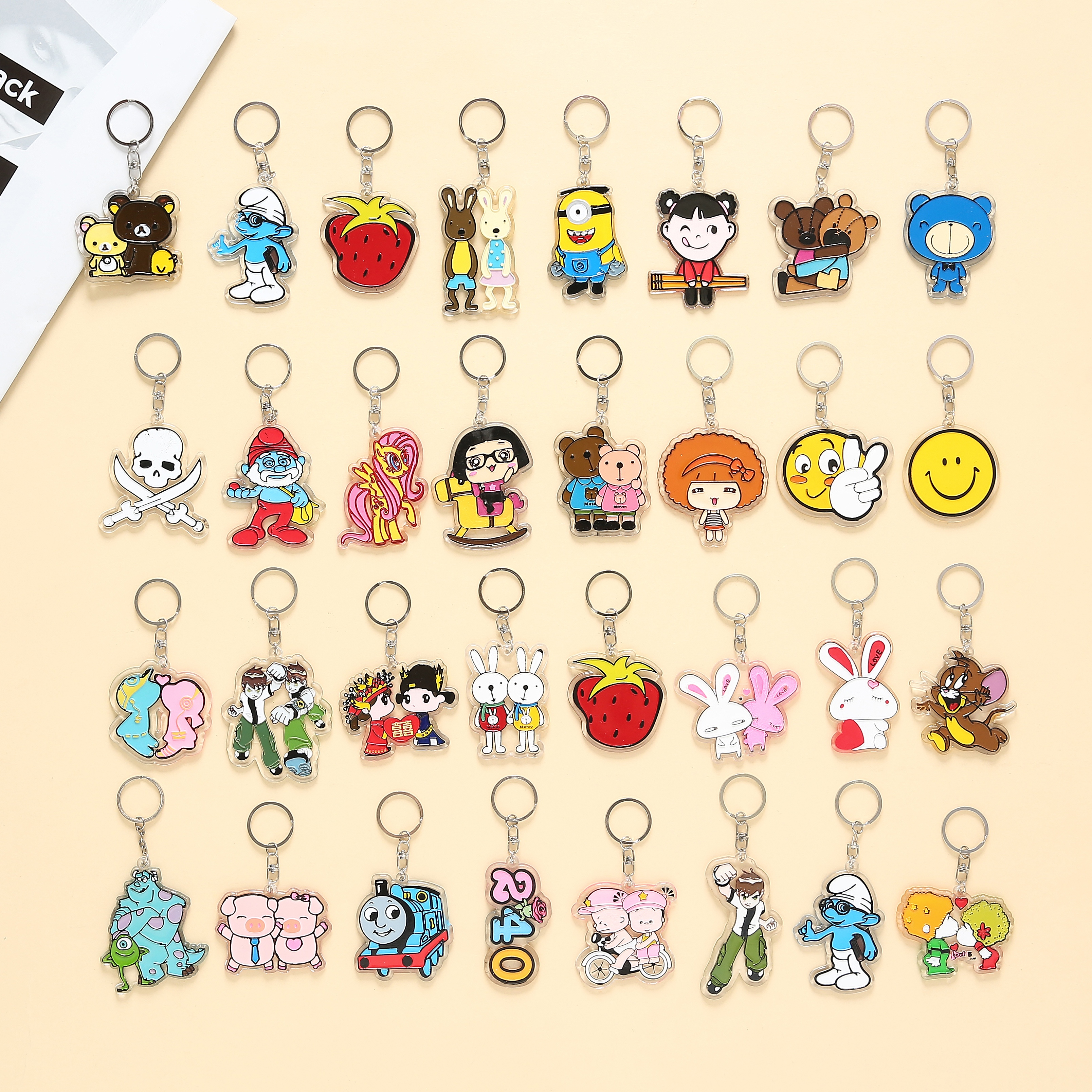 梳子/卡通/儿童白底实物图