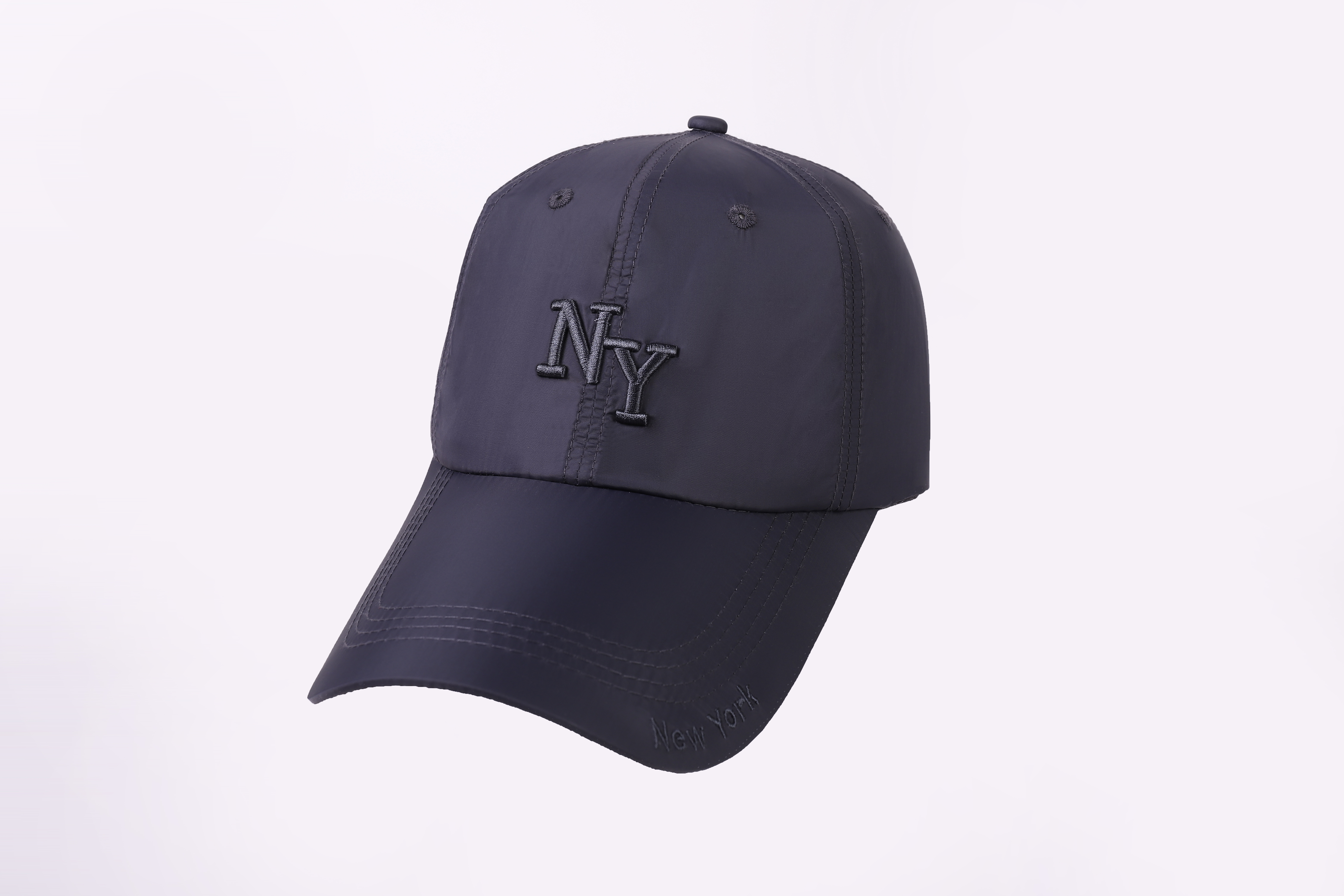 Xiaoxin hat industry quick dry extended hat brim baseball cap men and women with the same style big embroidered baseball cap ny thumbnail