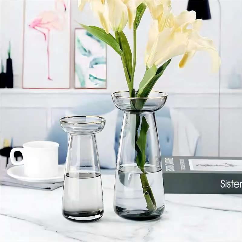 Chrysanthemum Min Craft Factory Direct Sales Creative Ins Vase Living Room Table Flower Arrangement Ware Decorative Vase Decoration details Picture