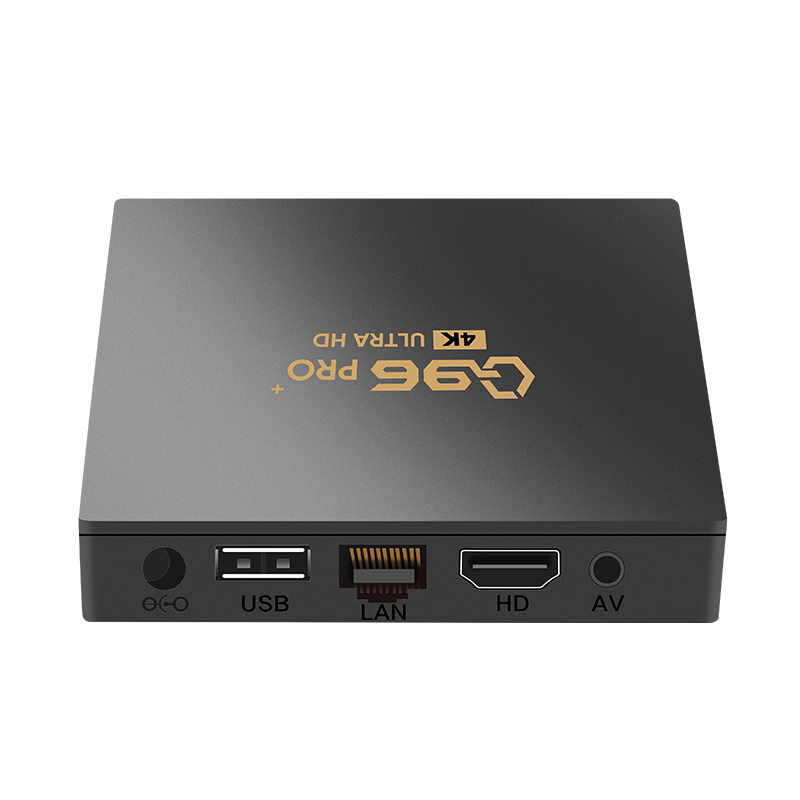 Q96 PRO+ Android 10 network TV set-top BOX amlogic Jing Chen 4K TV BOX foreign trade TV box