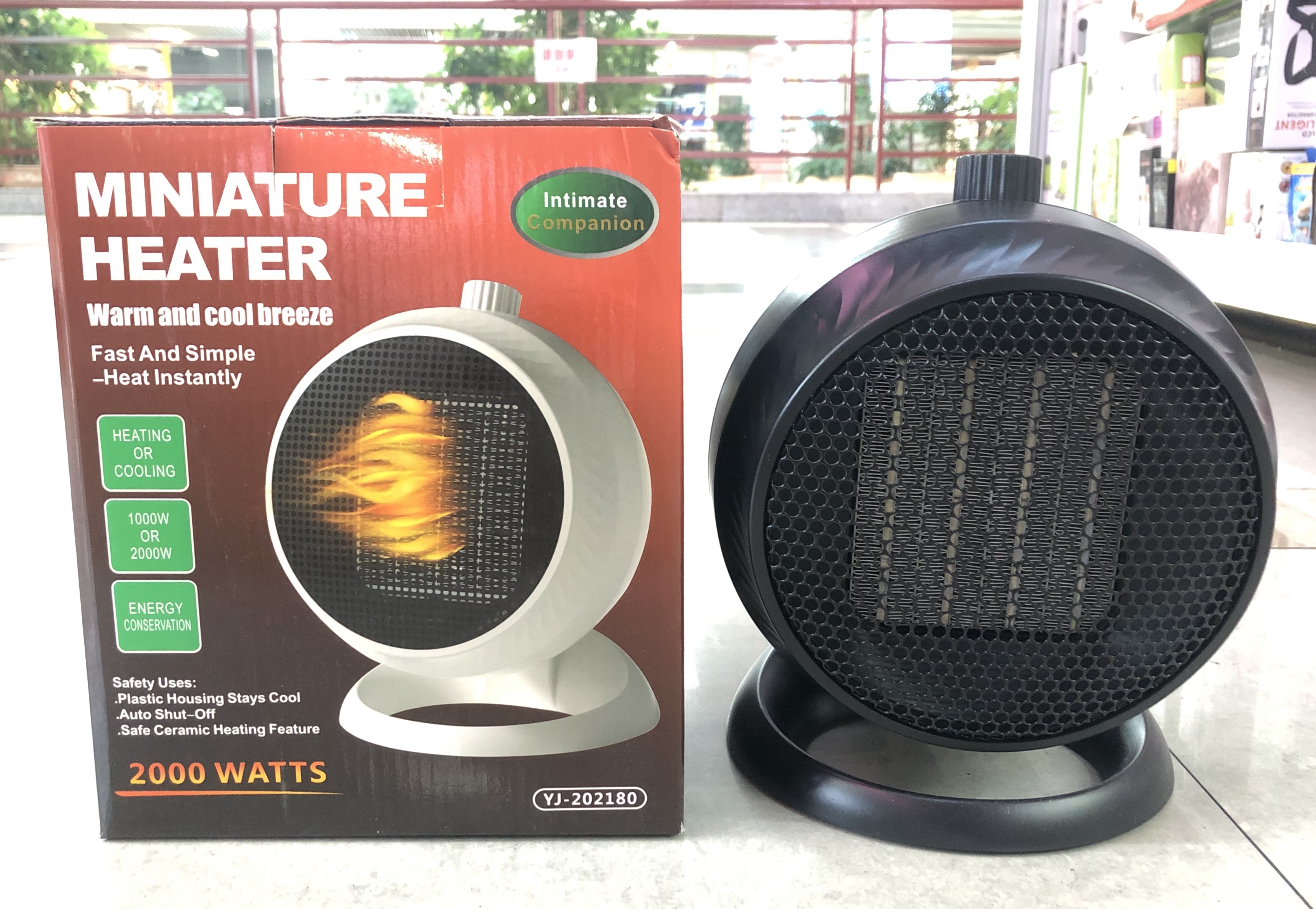 2000 watt space heater Home heater Small heater