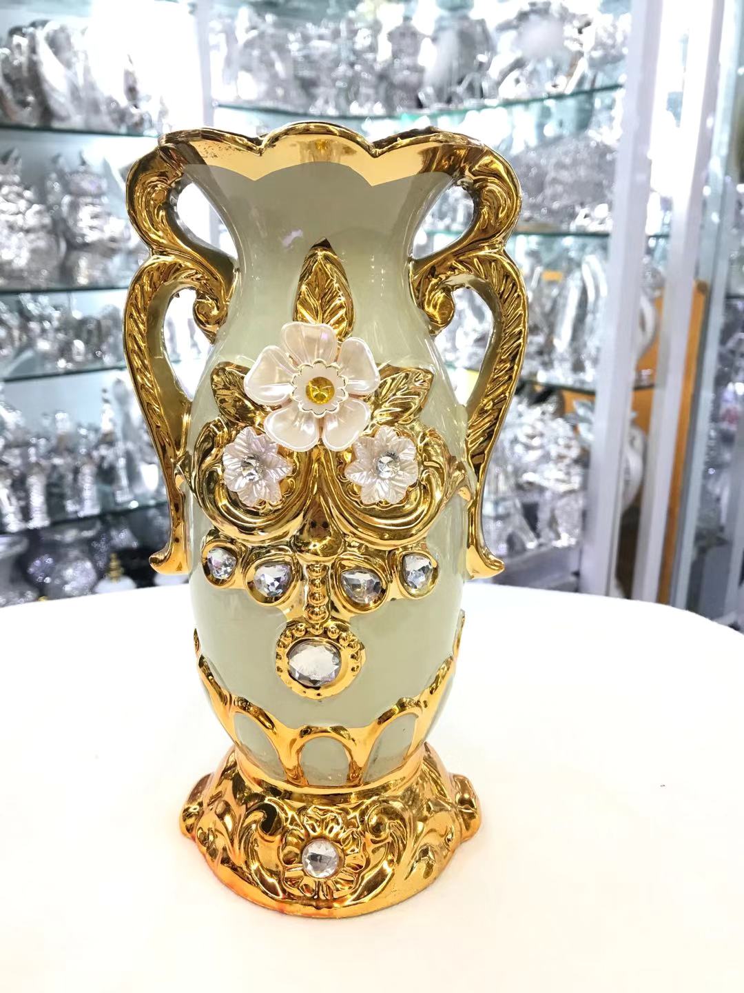 Vase With Ceramic Glaze