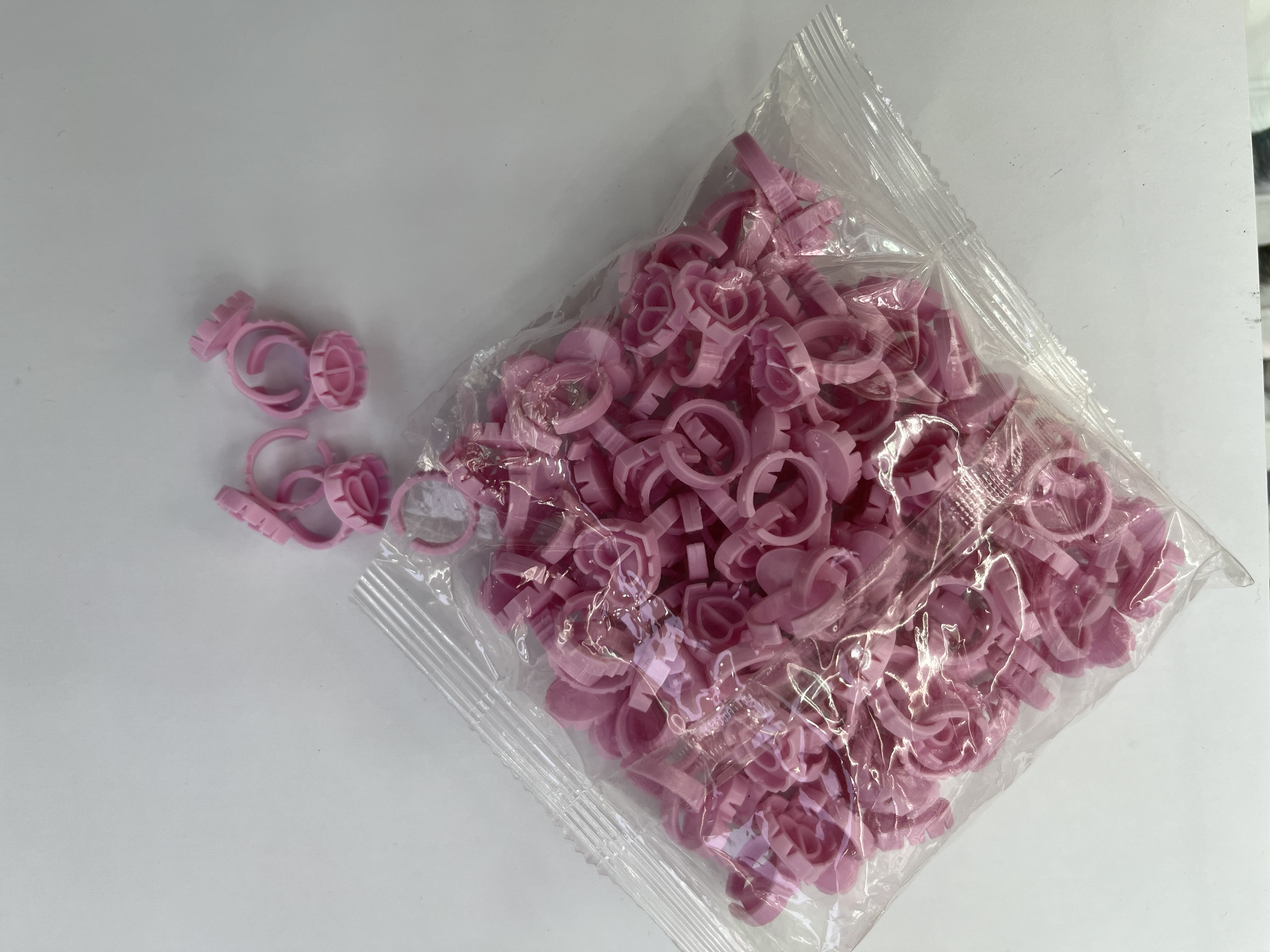 NEW SHOW False Eyelash and eyelash Enhancement Tool Heart-shaped Ring Cup. details Picture