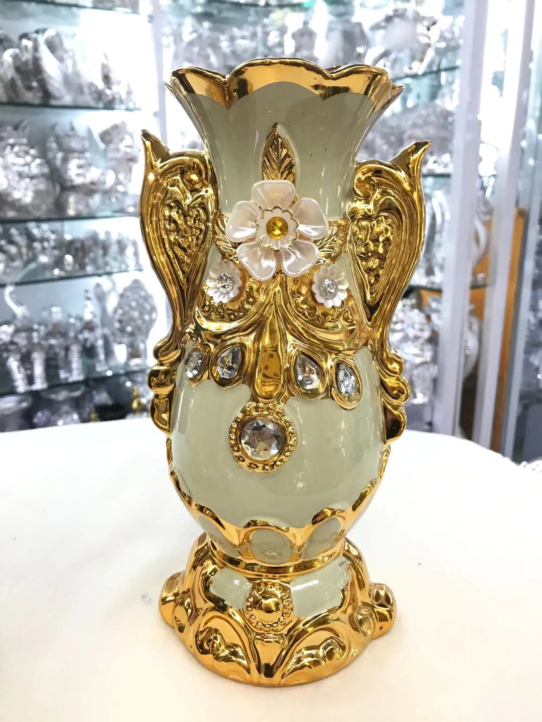 Vase With Ceramic Glaze Specification drawing