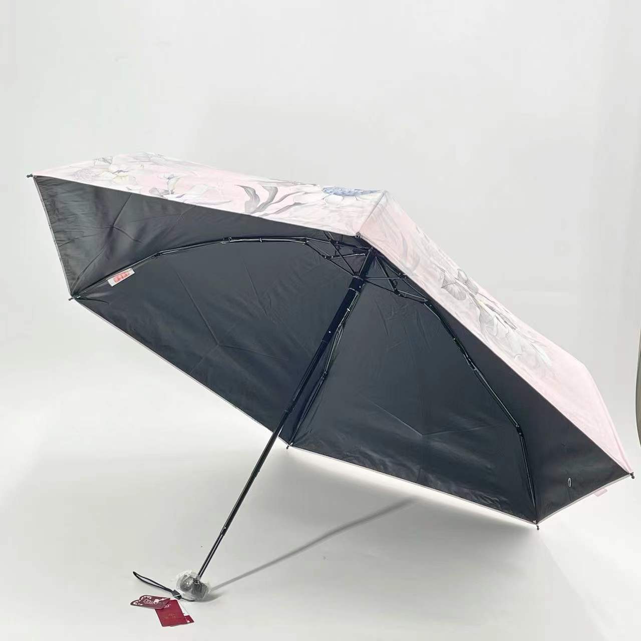 B5051五折黑胶时尚韩版防晒伞宏达详情6