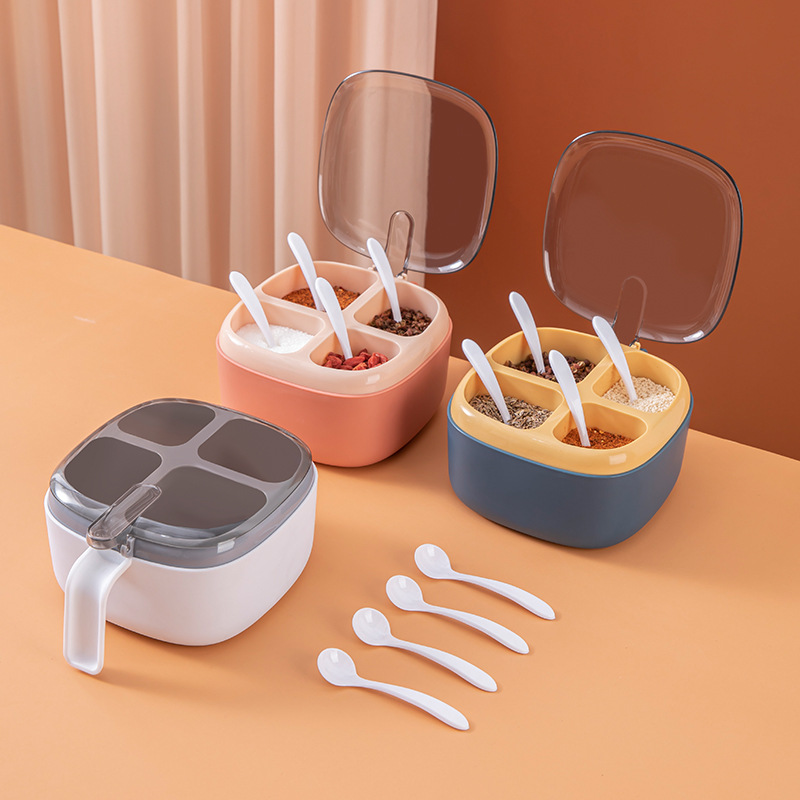 Four palace style material box