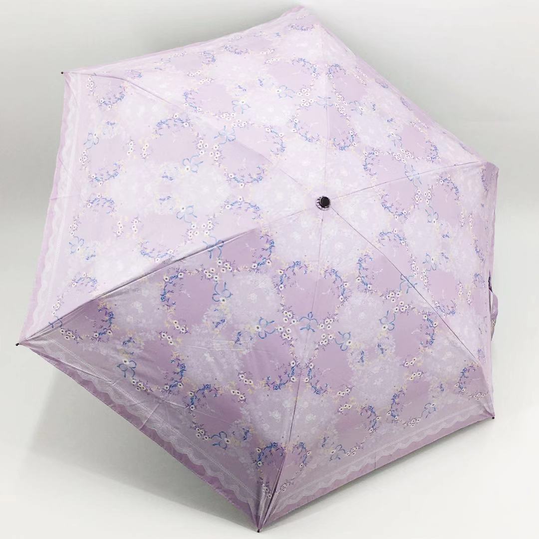 A5001 50% black vinyl ultra-thin Sun Umbrella from Hongda Specification image