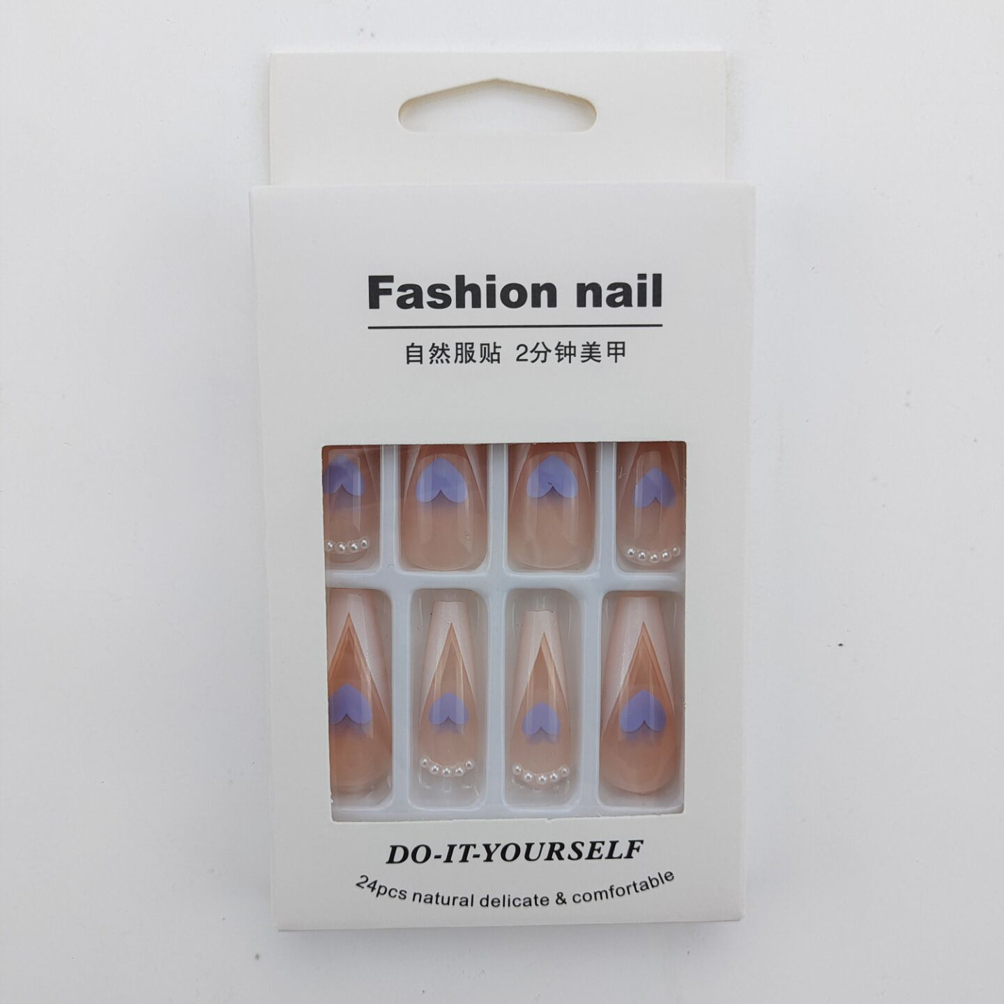 Net Red With The Same Long T Pure Manual Removable Patch Finished Ins Wind Fake Nail Short Flat Nail Wear Nail Manicure Application Scenario