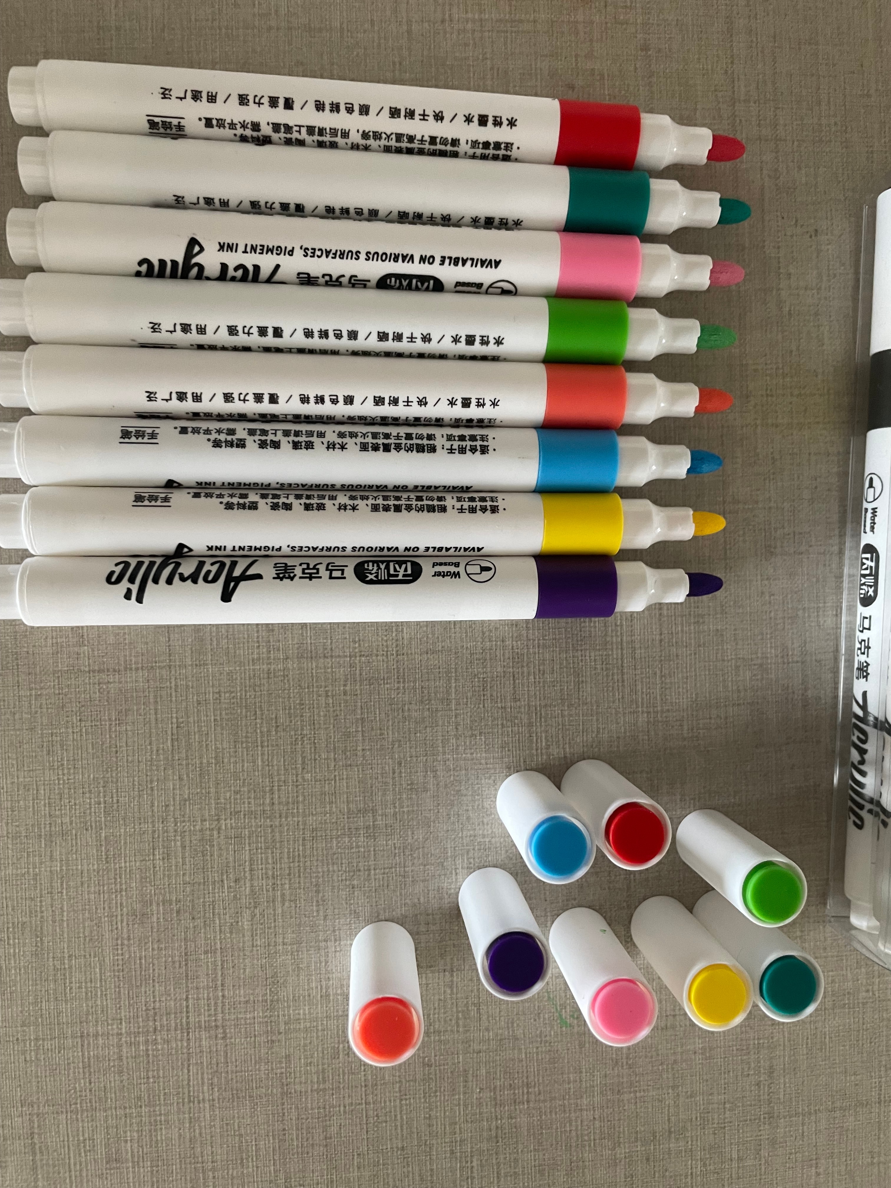 Acrylic Marker Application Scenario