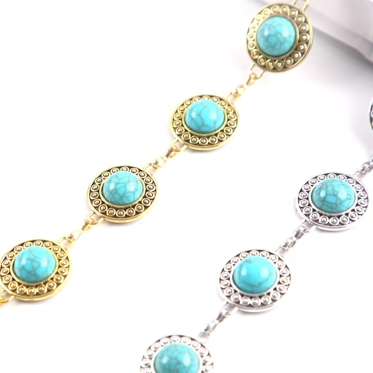 Salary belt and waist chain with jeans round waist accessory for women thumbnail