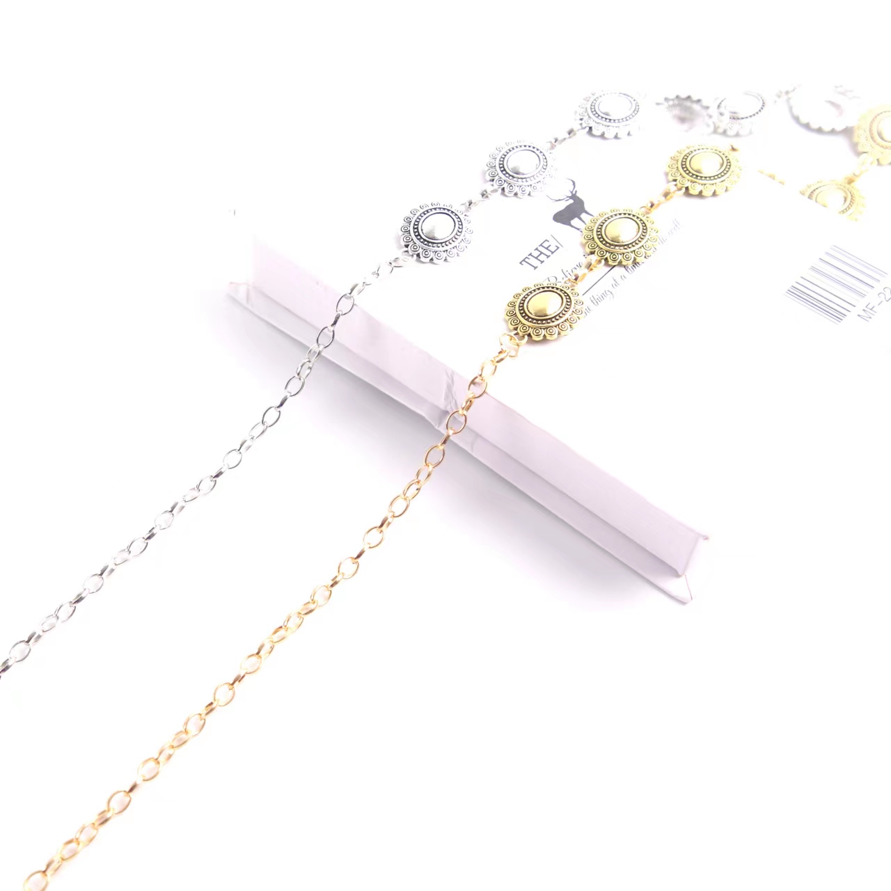 Salary belt and waist chain with jeans ball waist embellishment thumbnail