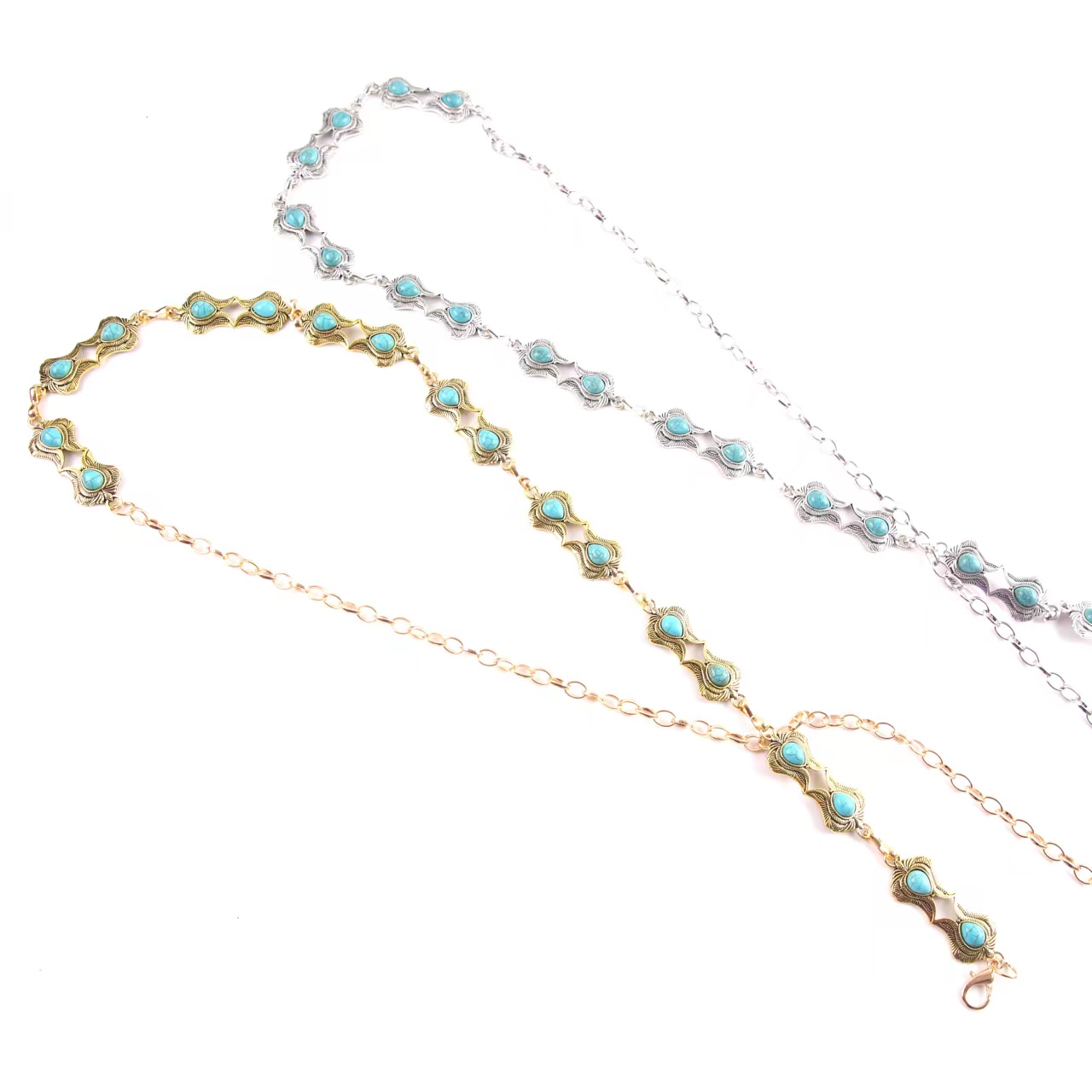 Salary belt and waist chain with jeans ladies European waist accessory