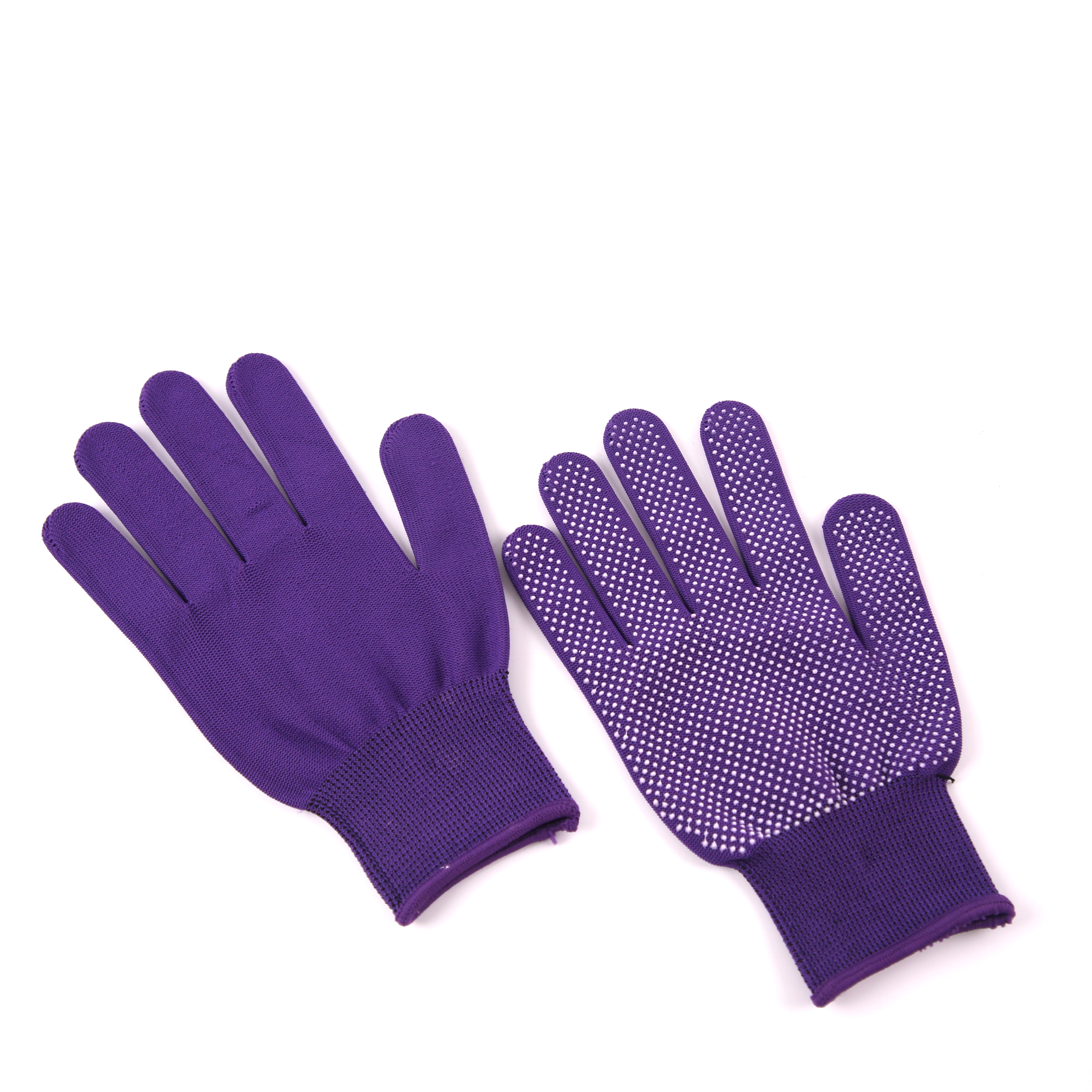 Protective gloves nylon PVC glue anti-skid protective gloves driving cycling wear-resistant dirty breathable spring, summer and autumn thin thumbnail