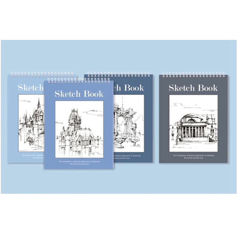 Sketch book coil sketch book simple drawing book 8k doodle book
