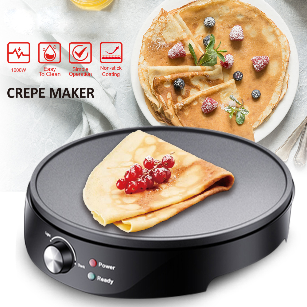 Euro 1000W household baking machine Rotisserie machine Non-stick coating pancake machine R.517