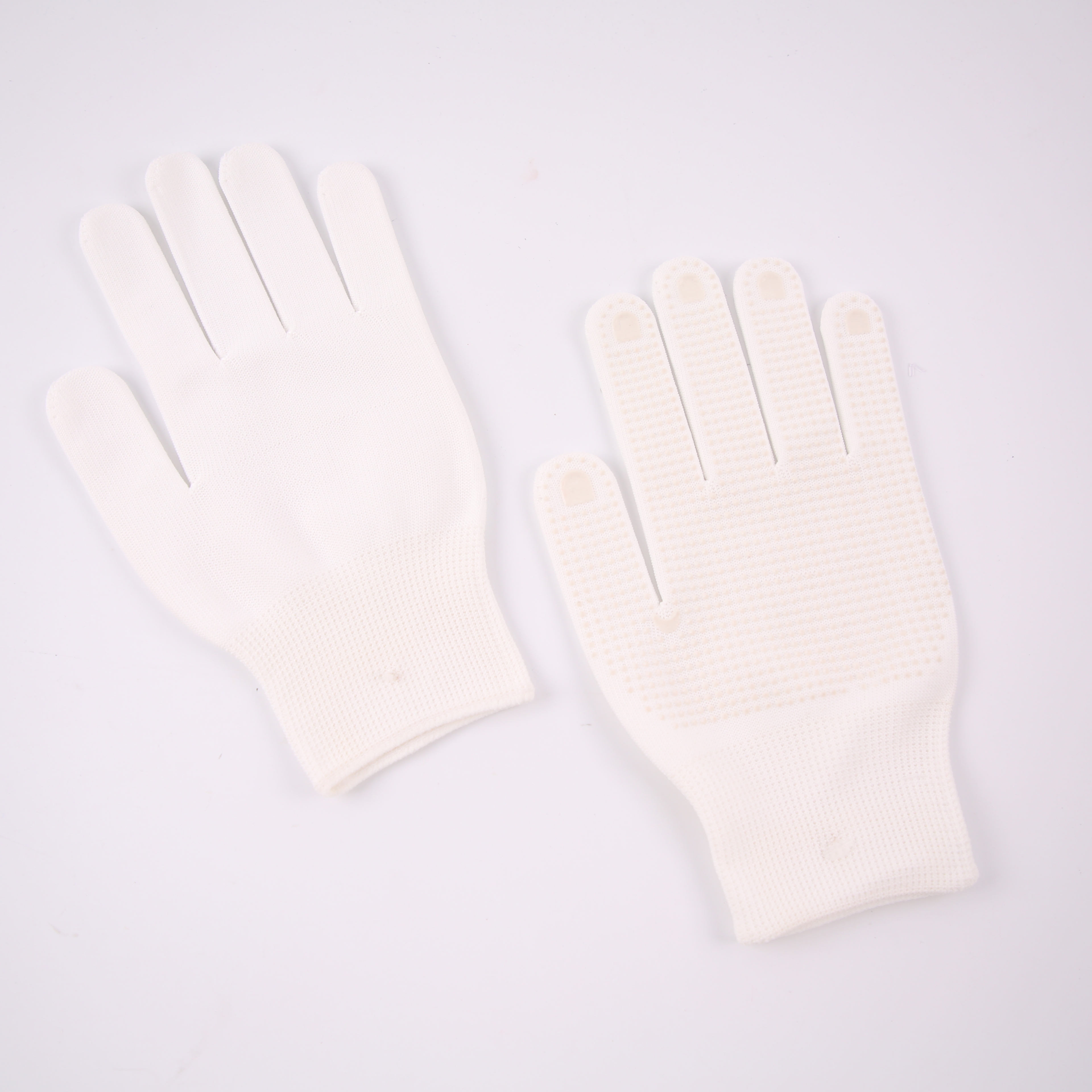 Protective gloves Nylon PVC dispensing anti-skid protective gloves driving and riding wear-resistant dirty dispensing plastic gloves protective gloves thumbnail