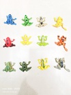 青蛙模型  仿真科教儿童认知模型玩具  沙盘摆件 塑胶 太空沙其他配件