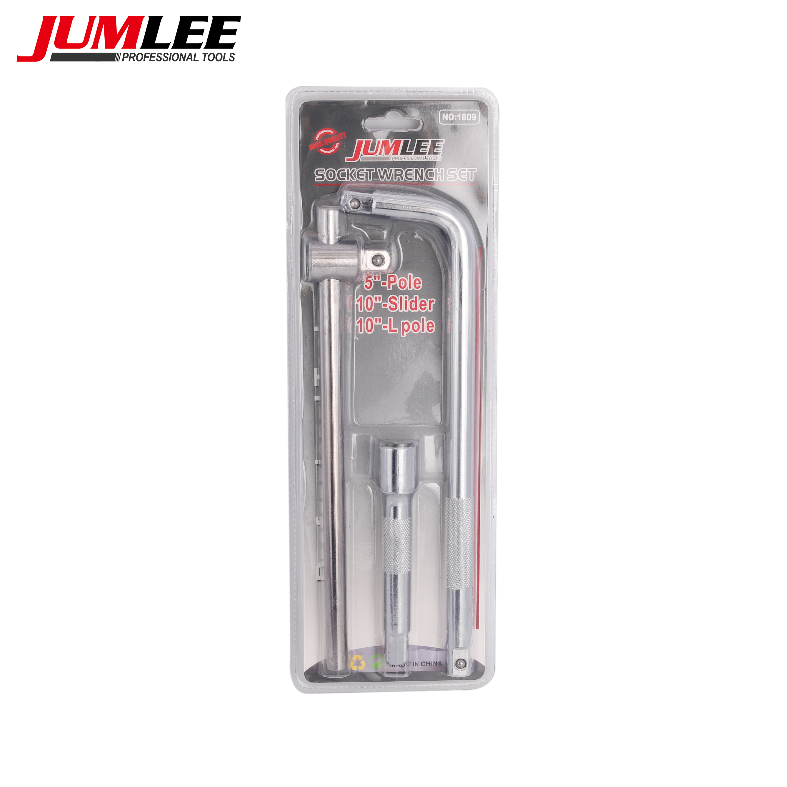 JUMLEE TTOOLS Socket spanner 3pc set 1809