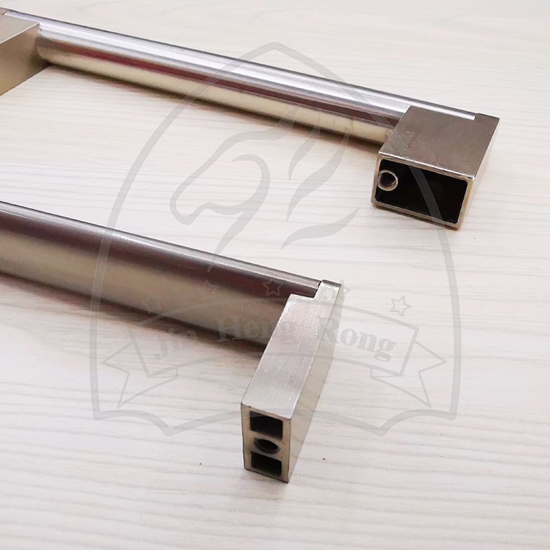 Stainless STEEL HANDLE ROUND BODY SQUARE FOOT HOLLOW handle CUPBOARD small handle furniture drawer small pull Item Picture