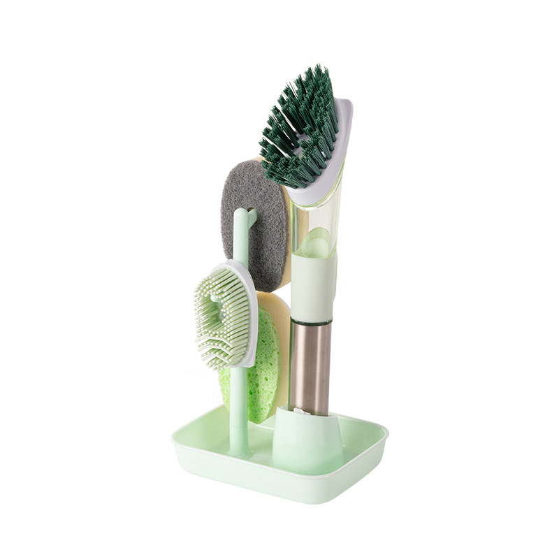 Pan brush with base set