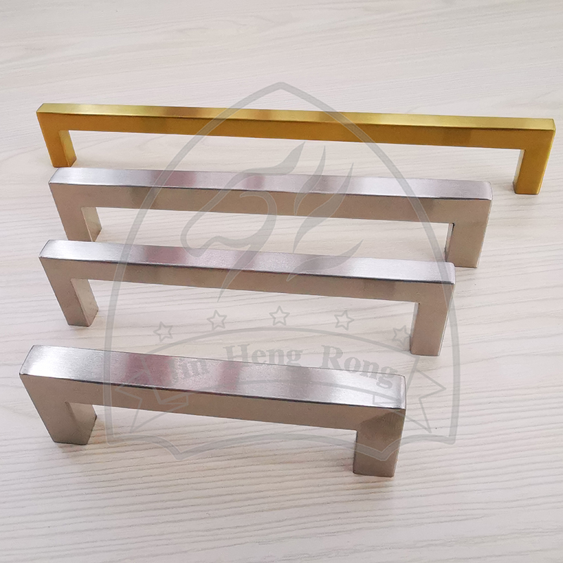 Stainless STEEL HOLLOW HANDLE FURNITURE SQUARE HANDLE DRAWER HANDLE DRAWER SMALL HANDLE CABINET WOODEN DOOR HANDLE HANDLE details Picture