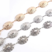 Wage belt waist chain with jeans ladies lace waist ornaments