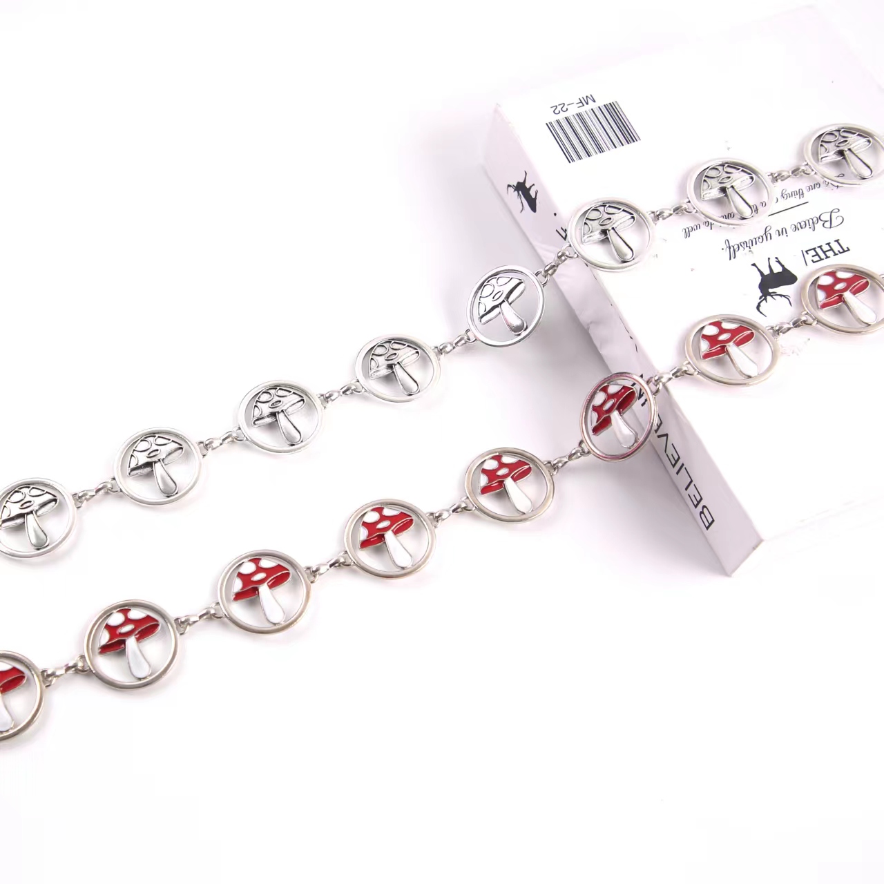Salary belt and waist chain with jeans women mushroom waist accessory thumbnail
