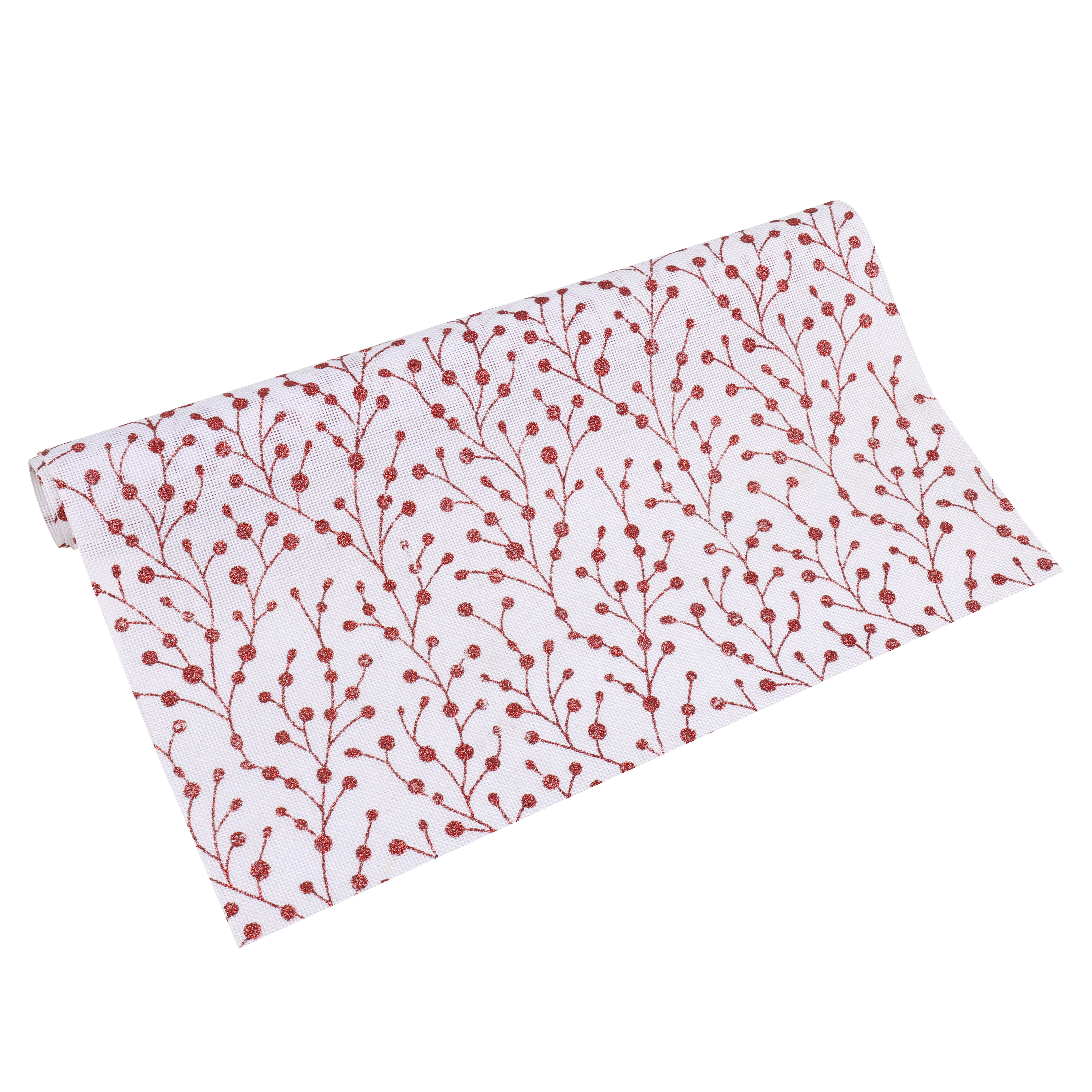Chuso Craft 0842 Flower Wrapping Paper Gift Packaging Changeable Double Gauze Christmas Tree Decoration Rib Ribbon Spot Wholesale Hot Gold Red Green Floating Ribbon 2 details Picture