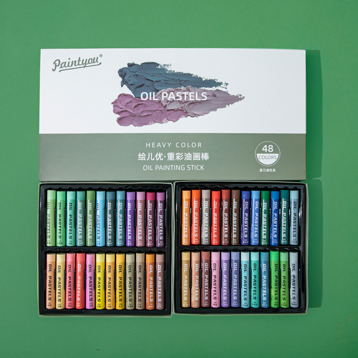 Painting children you 710-48 color heavy color oil painting stick Morandi color training institutions children's art painting graffiti color pen source manufacturers direct sales can sample custom hair thumbnail