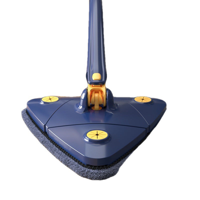 No-twist triangle swivel mop