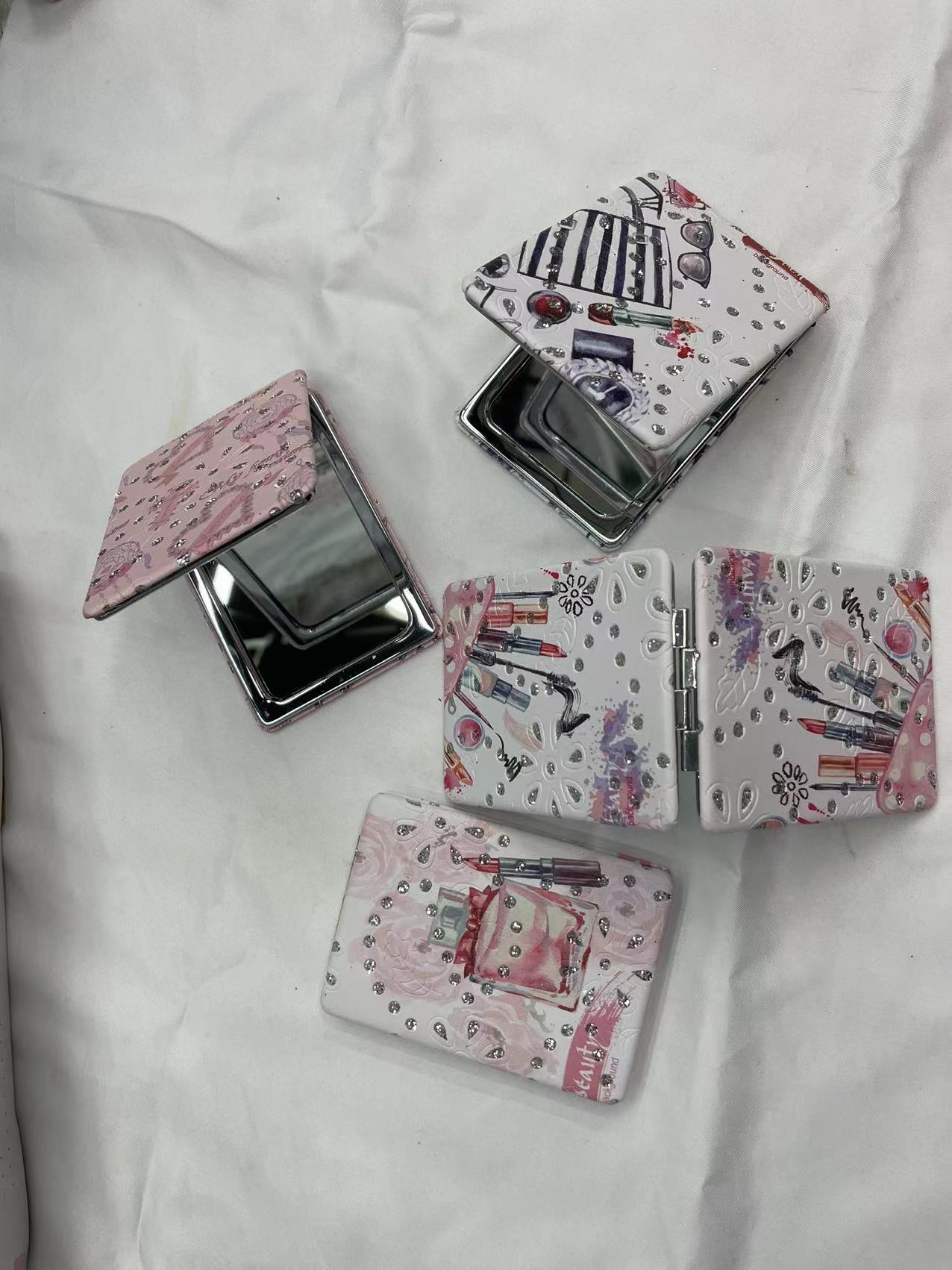 化妆镜/镜子/化妆镜台镜/镜子化妆镜/便携镜子产品图