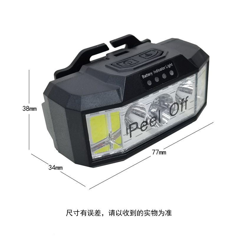 JS-911B USB recargable faros luz de inundación COB+ faros de luz alta faros de correr faros de ciclismo faros de camping al aire libre faros de minería faros de mantenimiento Application Scenario