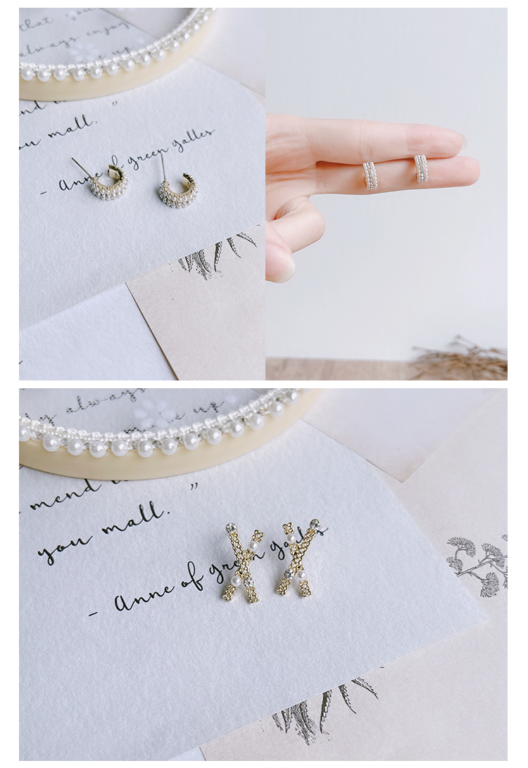 锆石银针耳环耳钉几何珍珠气质设计流苏迷你淑女镂空精致小巧日常迪菲尔-75-2详情6