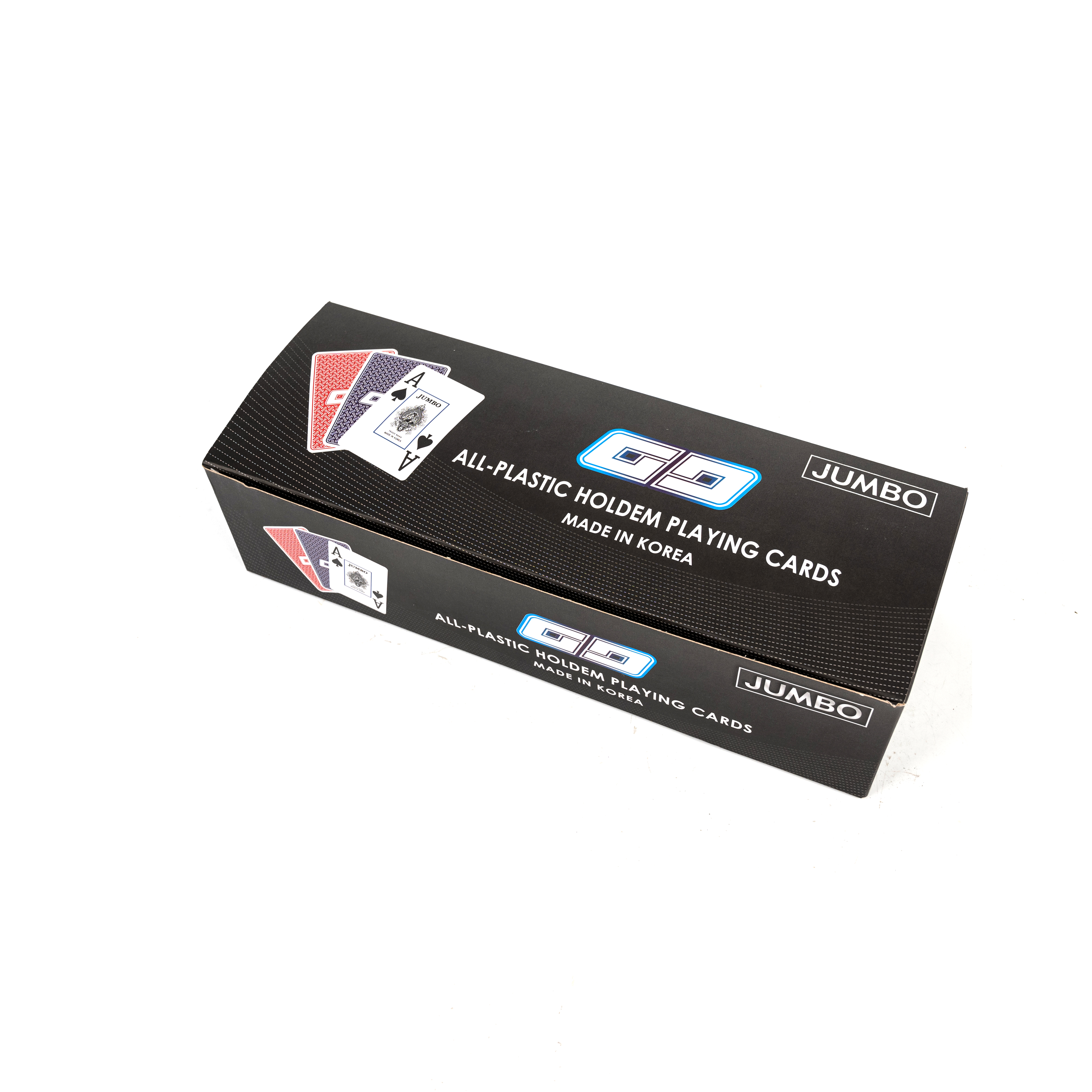 Plastic poker South Korea imported GG JUMBO new creative big character plastic PVC waterproof leisure entertainment poker manufacturers direct sales