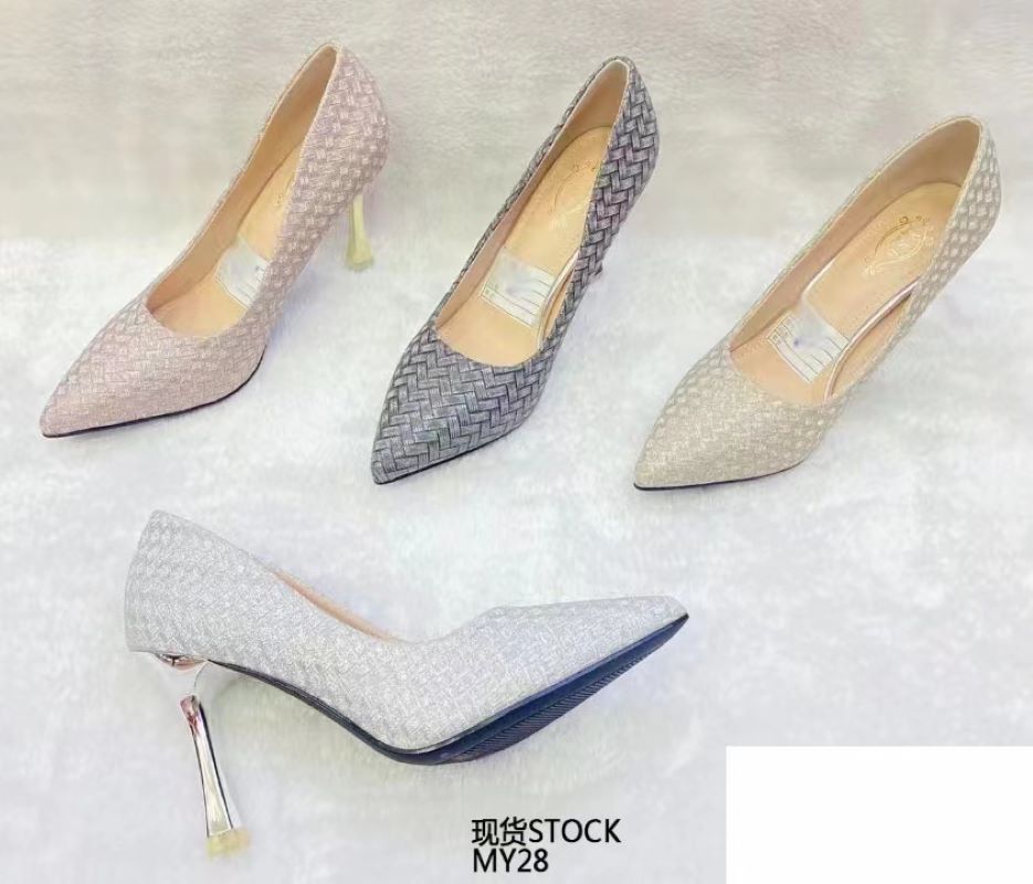 Europe and the United States high heels women's shoes high heel shallow mouth single shoes women's fashion women's shoes sexy thin night club single shoes wedding shoes thumbnail