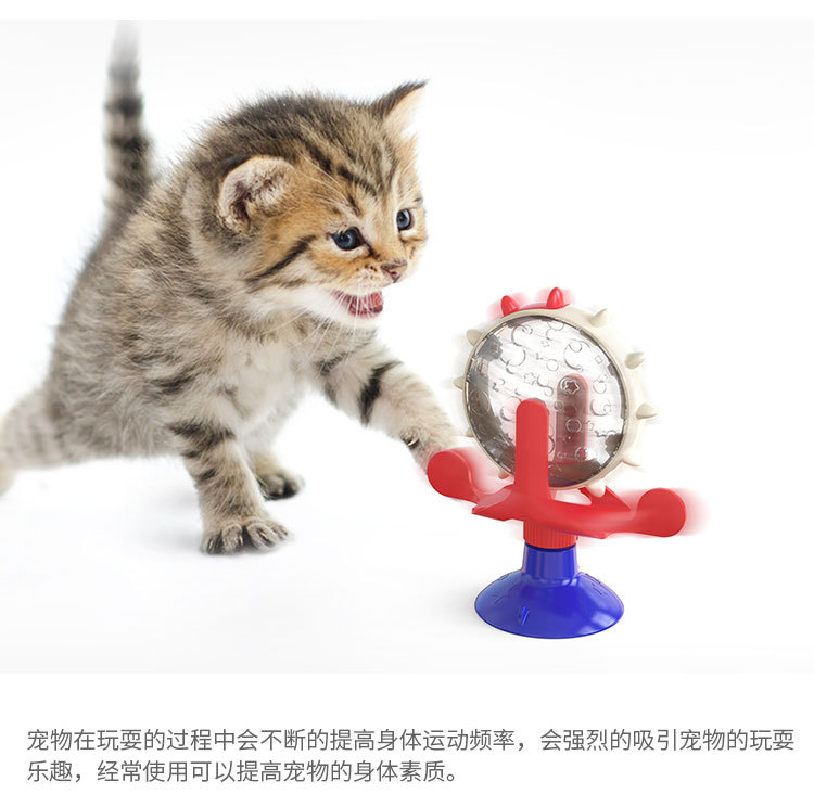 新款宠物用品赚钱轮漏食玩具缓食解闷吸引猫咪注意性提高智力猫咪宠物玩具详情10