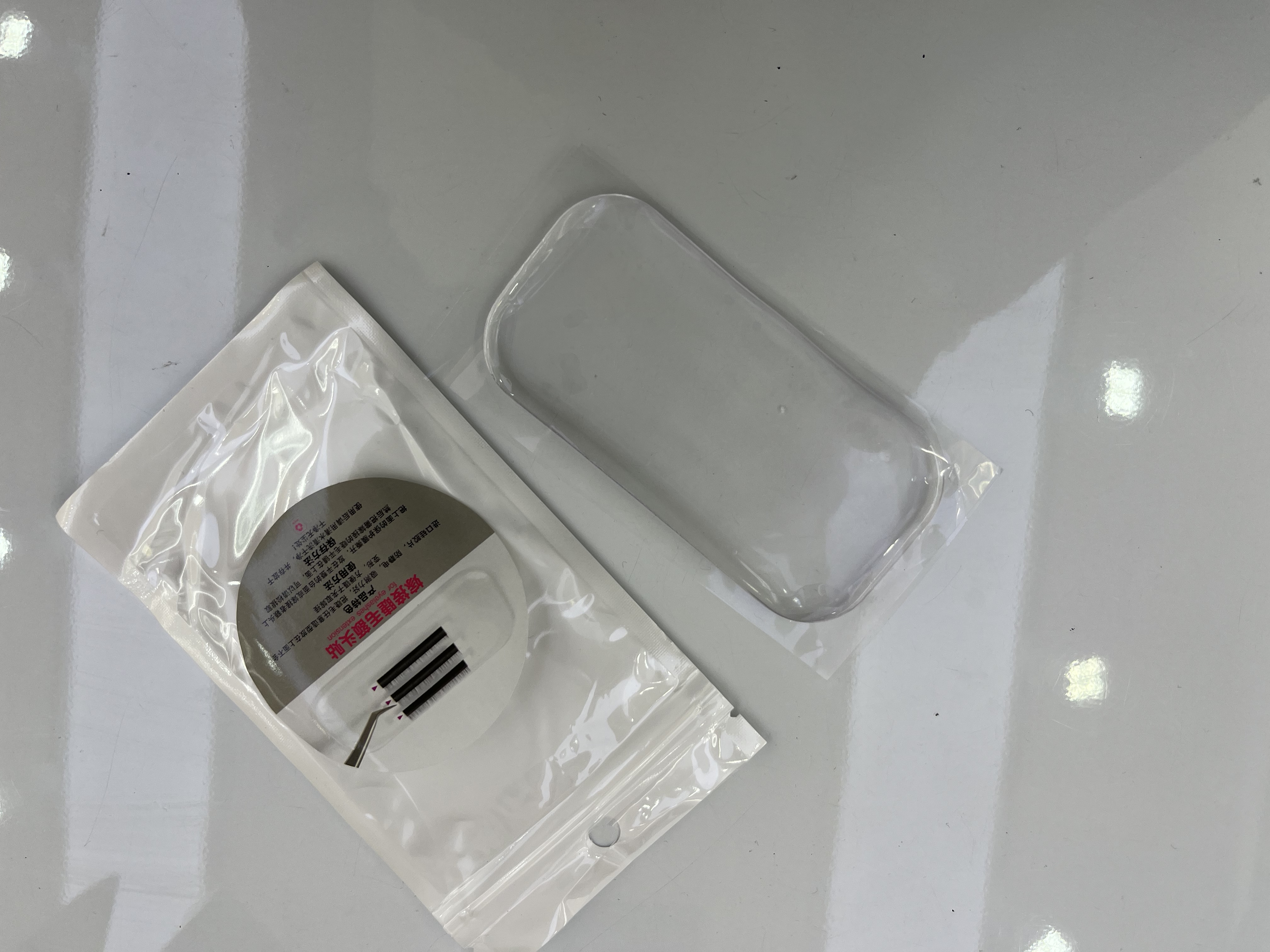 New Show False Eyelash Extension Aid Silicone Forehead Patch details Picture