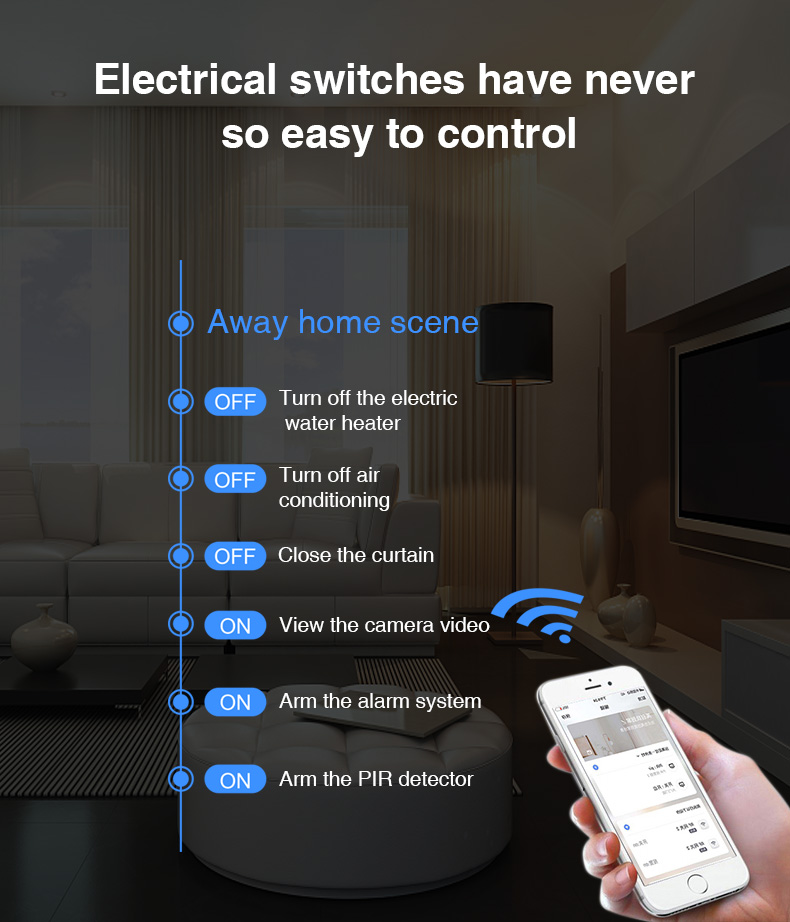 TUYA smart alarm   WIFI alarm  tuya app control详情2
