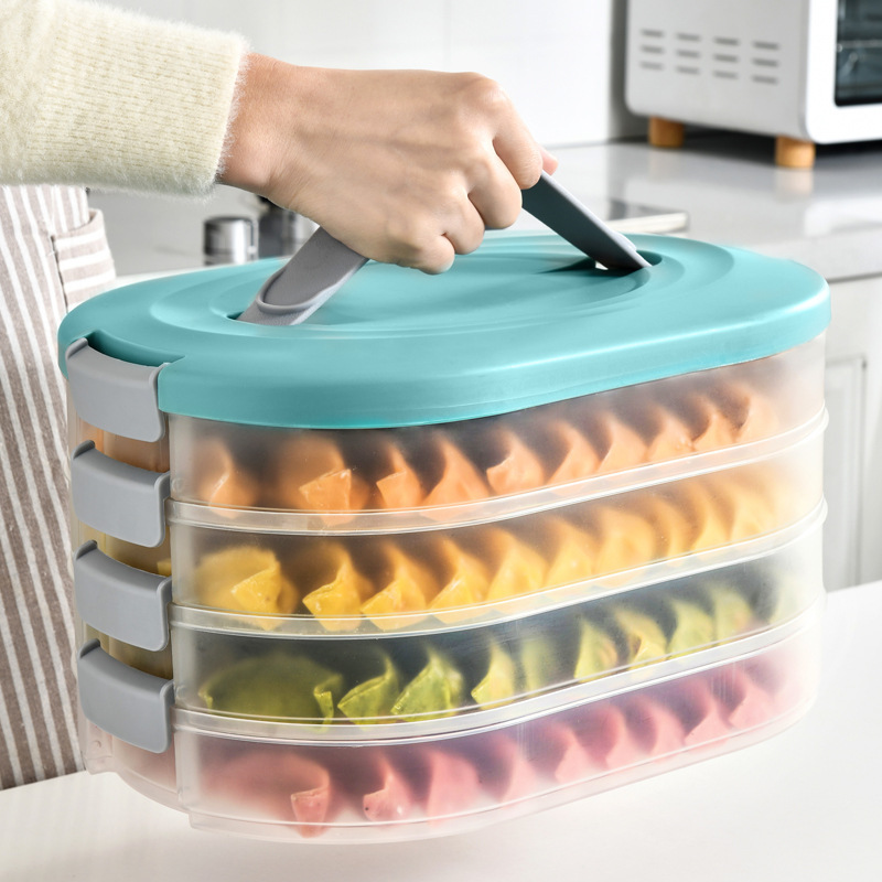 Second floor of dumpling storage box