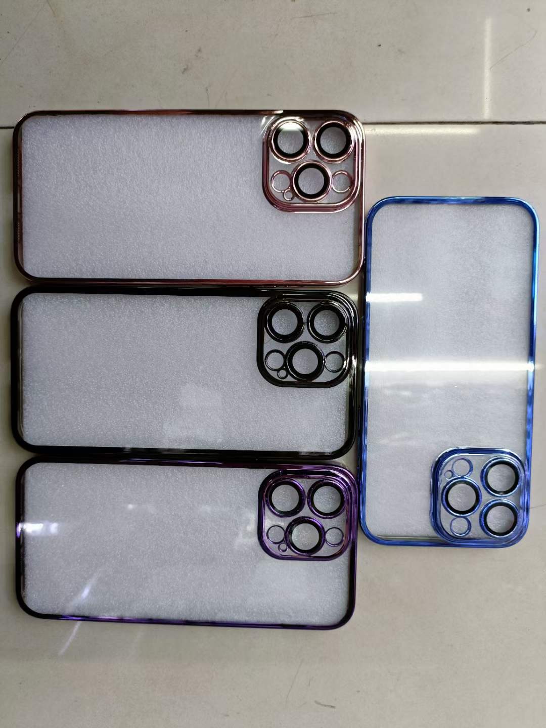pc electroplated lens film eye protection mobile phone case air filter model IP7-14